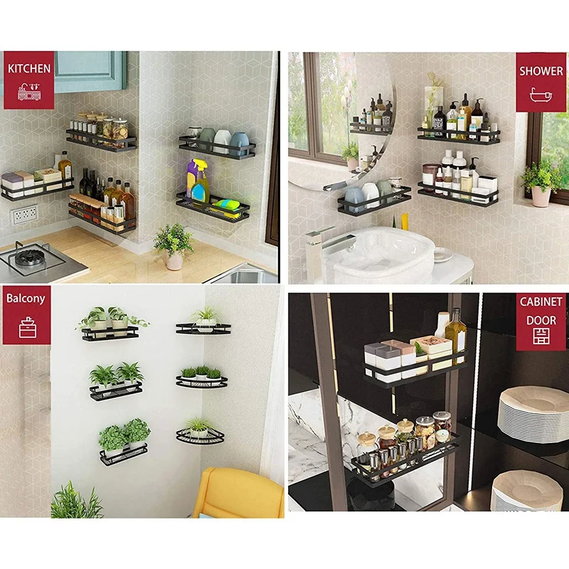 Металлическая стойка для специй настенная подвесная сезонных приправ держатель