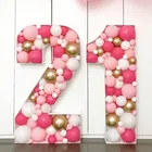 73 см мозаичная коробка для заполнения воздушных шаров 0-9 