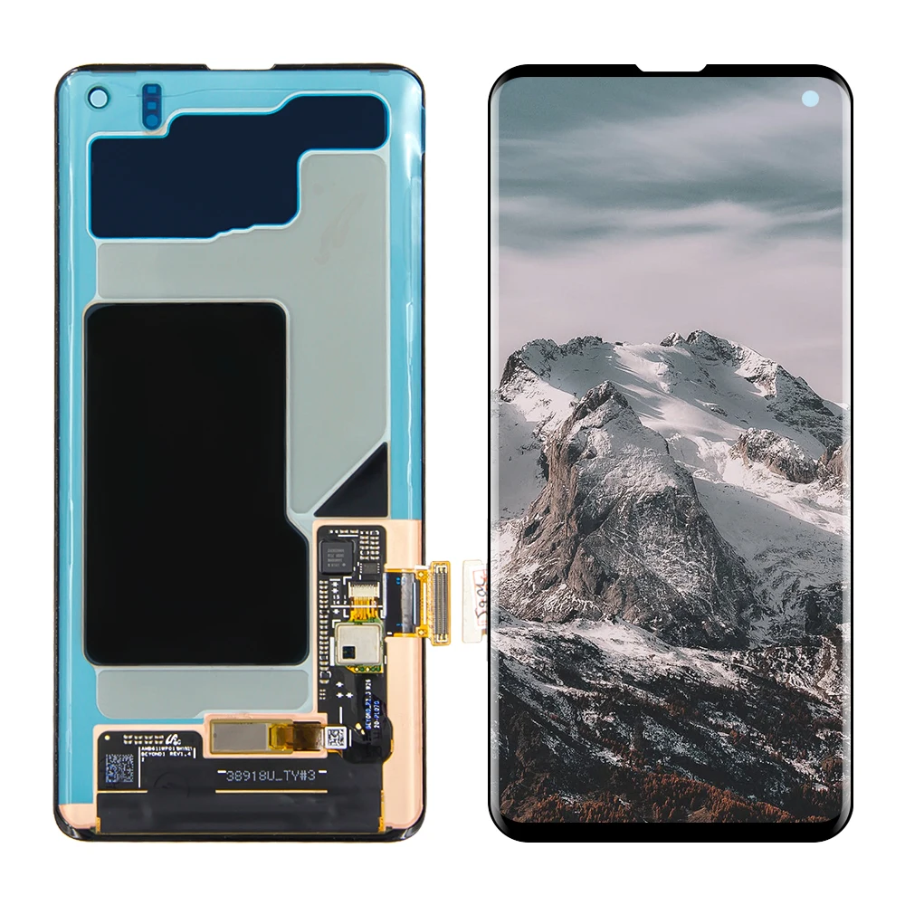 

100% Tested For Samsung Galaxy S10 G973F/DS G973F G973 Lcd Display + Touch Panel Glass Assembly