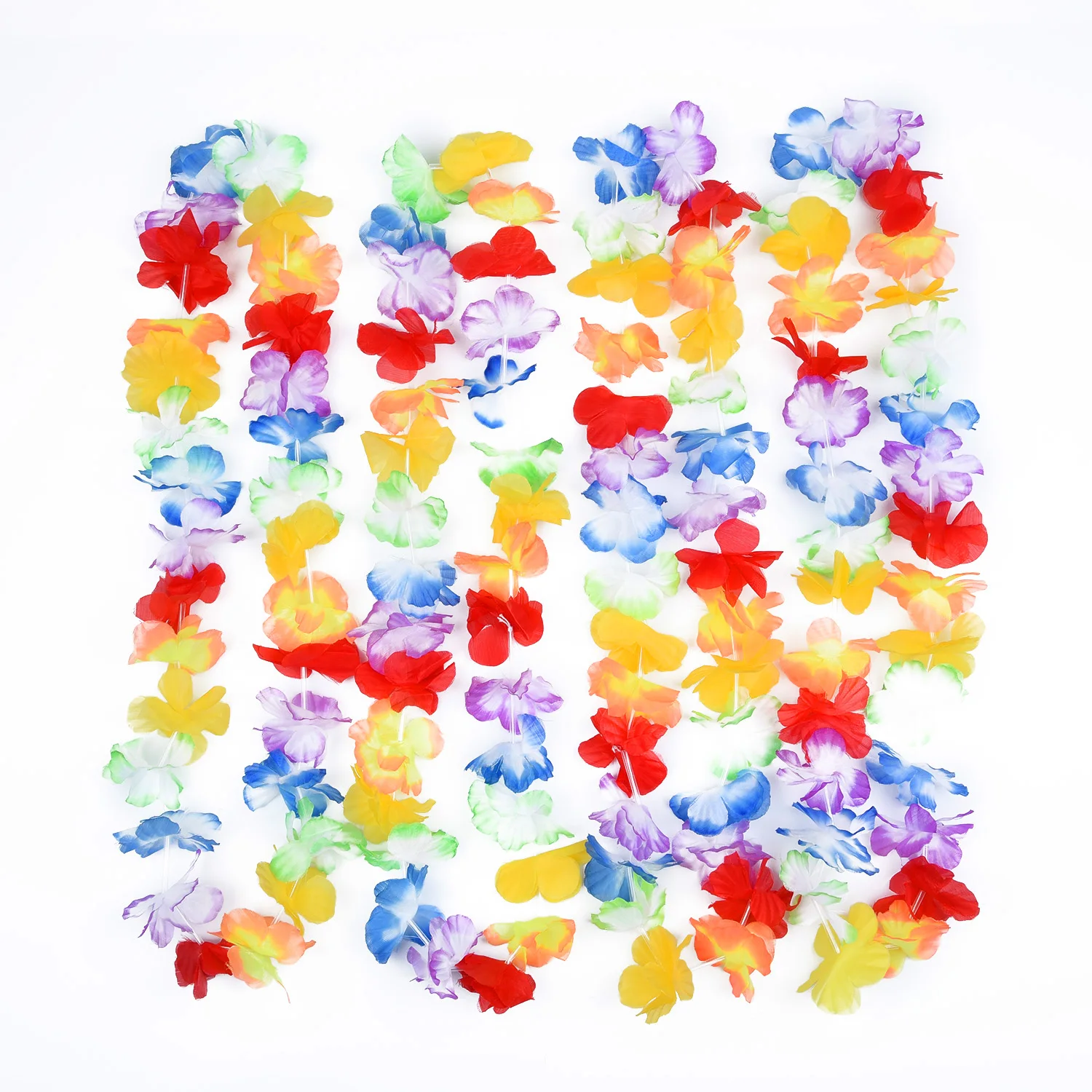 10 шт. Набор Цветочная Гирлянда ожерелье для пляжа нарядное платье Свадебная