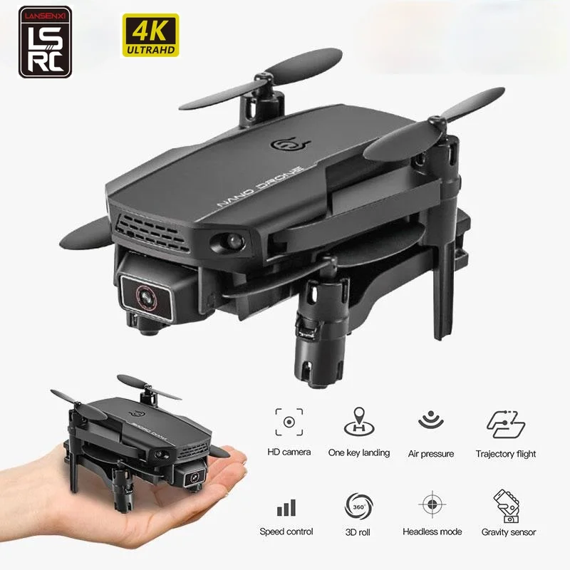 

LSRC мини KF611 Дрон с разрешением 4k HD Широкий формат Камера 1080P Wi-Fi Fpv Дрон Квадрокоптер высота держать игрушечные дроны Радиоуправляемый Игруше...