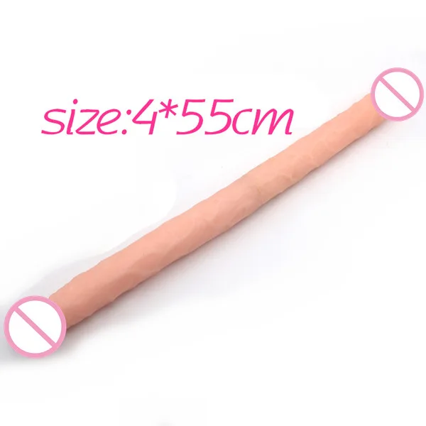 

Big Thick Double Dildo 4*55cm Dual Glan Penis For Women Gay Lesbian Dildo Double Ended Dong Sex Toy Sex Product