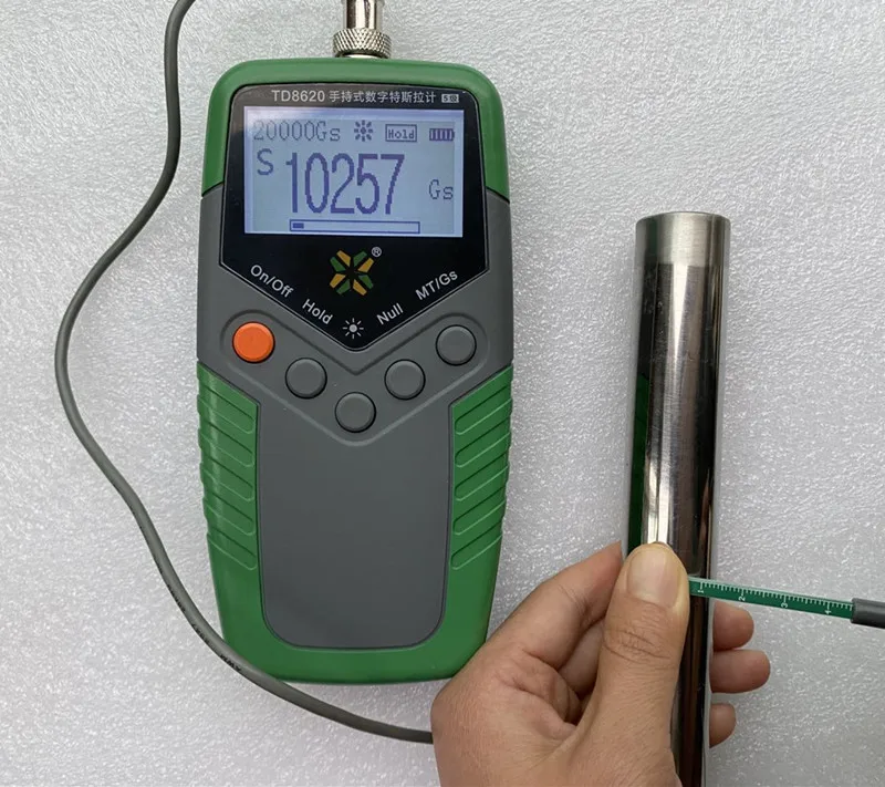 60 шт. Сильный неодимовый магнит D25*150 мм 12000 Гауссов с отверстием для винта внутри на магнитной палке из железного материала.