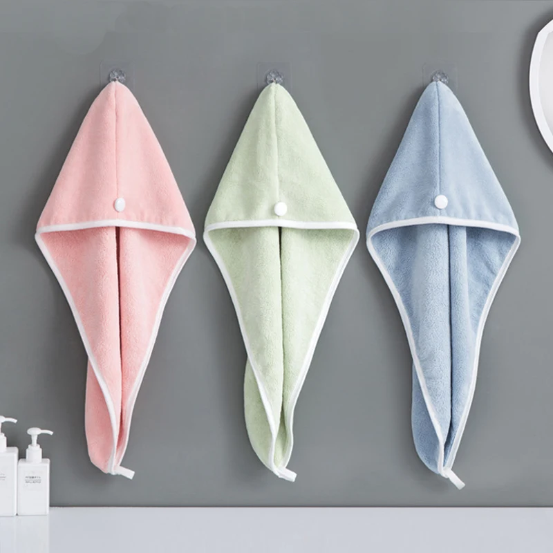 Волшебное быстросохнущее полотенце из микрофибры для волос женщин и девушек