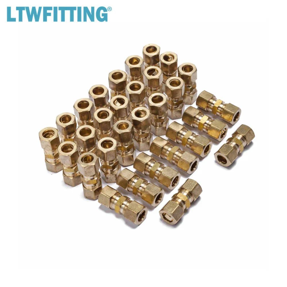 LTWFITTING 3/8 &quotOD компрессионное соединение латунный Компрессионный фитинг |