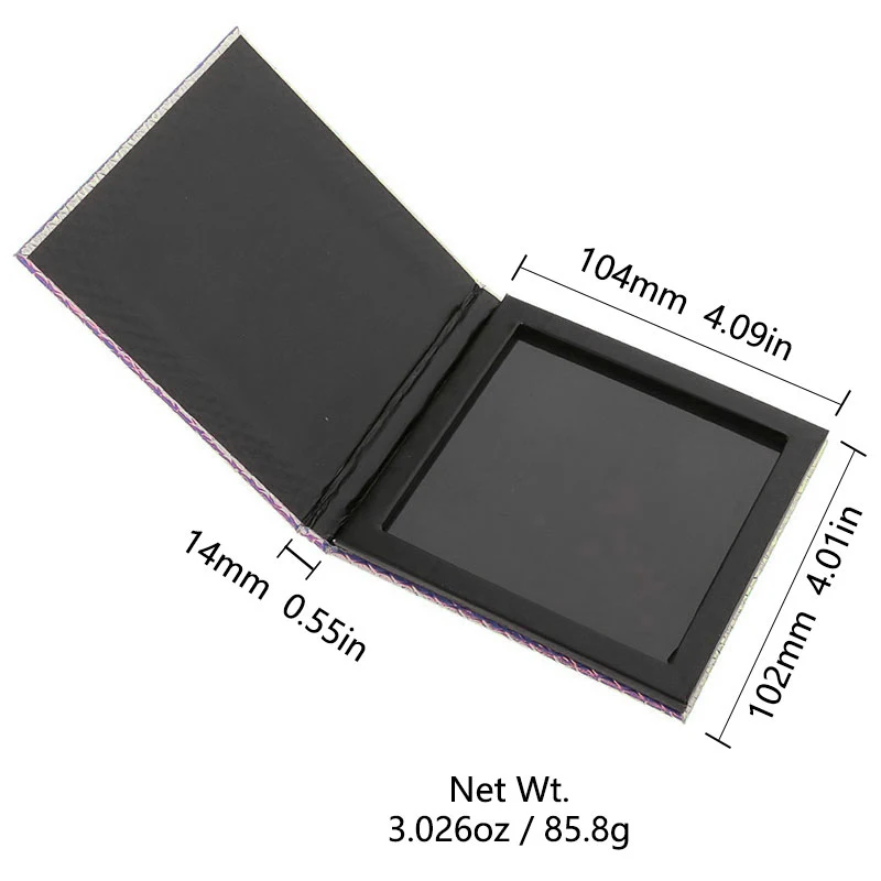 Палетка магнитных теней для век PHOERA коробка хранения чехол косметика тени пустая