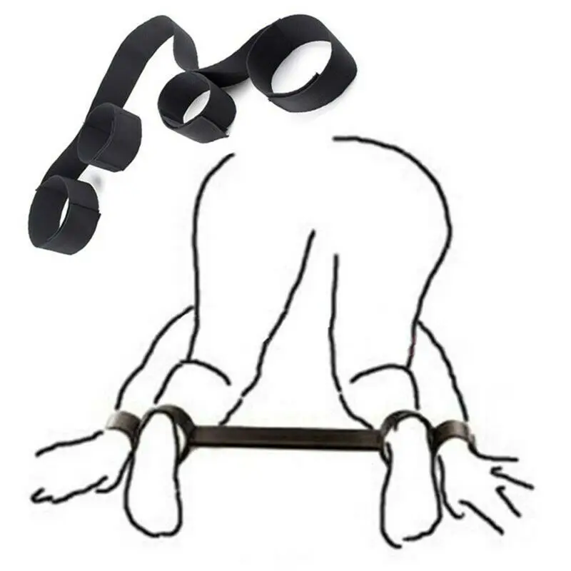 БДСМ бондаж с открытой ногой для взрослых фиксаторы раб веревка ремни Фетиш