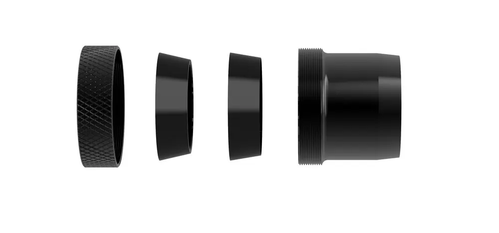 Быстрая установка рукав кронштейн адаптера Большие размеры 35 48 мм для Henbaker CY789 CY800