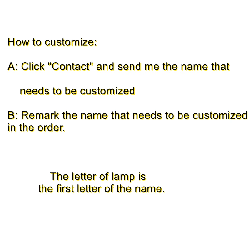 Настенный декор с именем на заказ светодиодный ночник 24 буквы со звездами луной