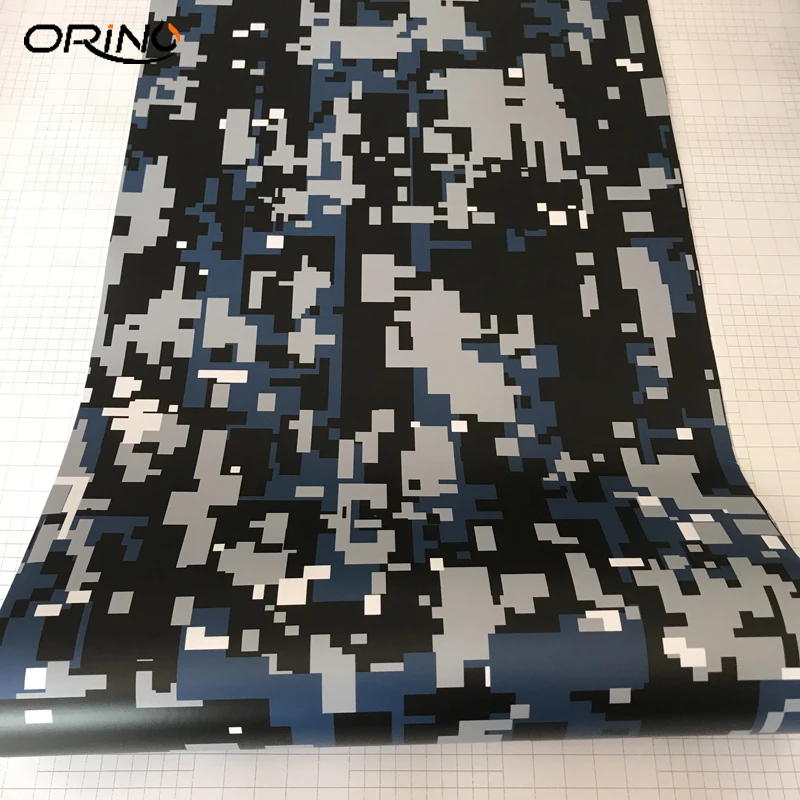 50x300 см красная Черная Цифровая камуфляжная пленка виниловая с воздушным