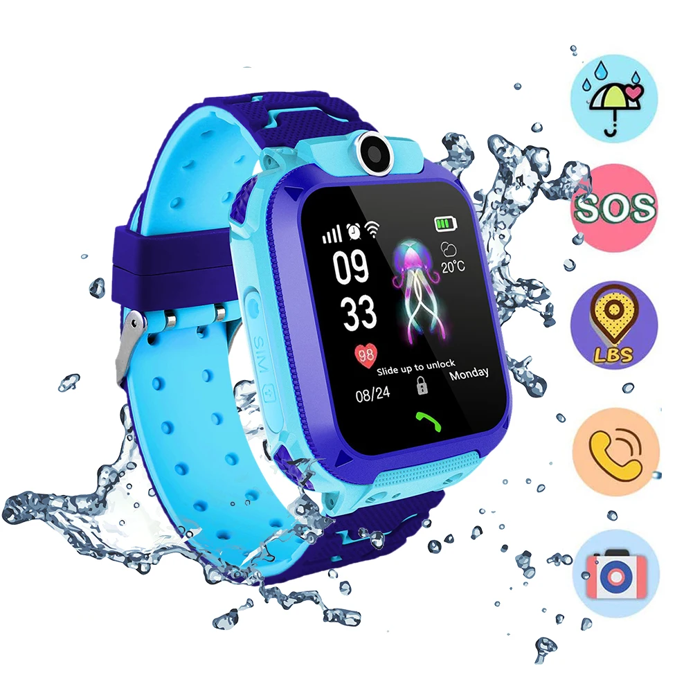 Детские Смарт часы в подарок A28 1 44 дюйма умные LBS Позиционирование трекер