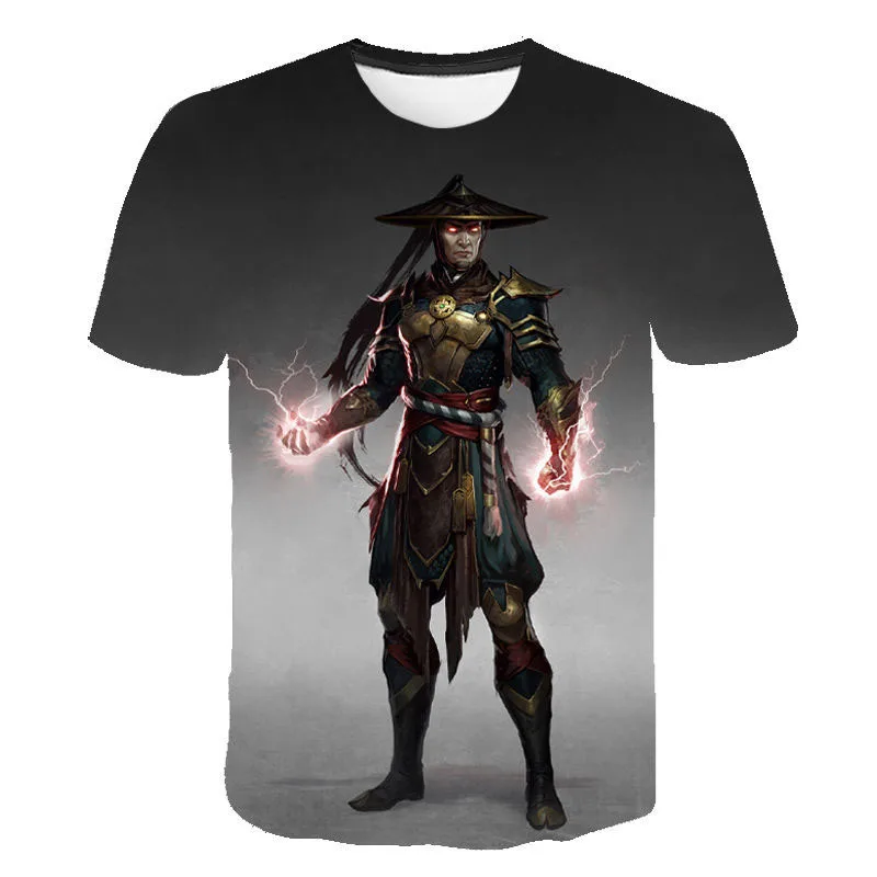 

Hot Fighting Game T-Shirt Mortal Kombat 3D Print Fashion Streetwear Men Women Casual T Shirt Harajuku Kids Tees Tops Boy Clothes