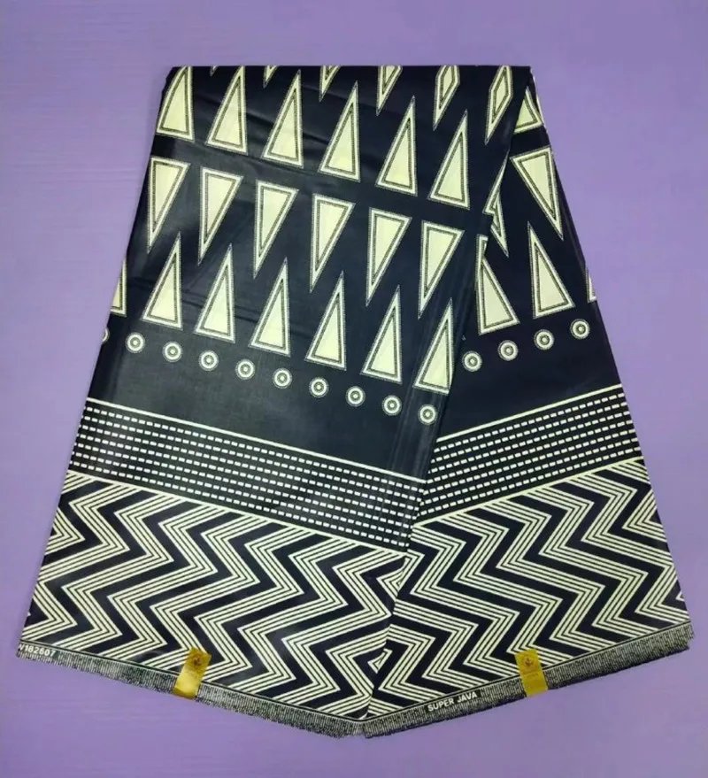 Африканская восковая печать ткань Анкары 100% хлопок нигерийский стиль