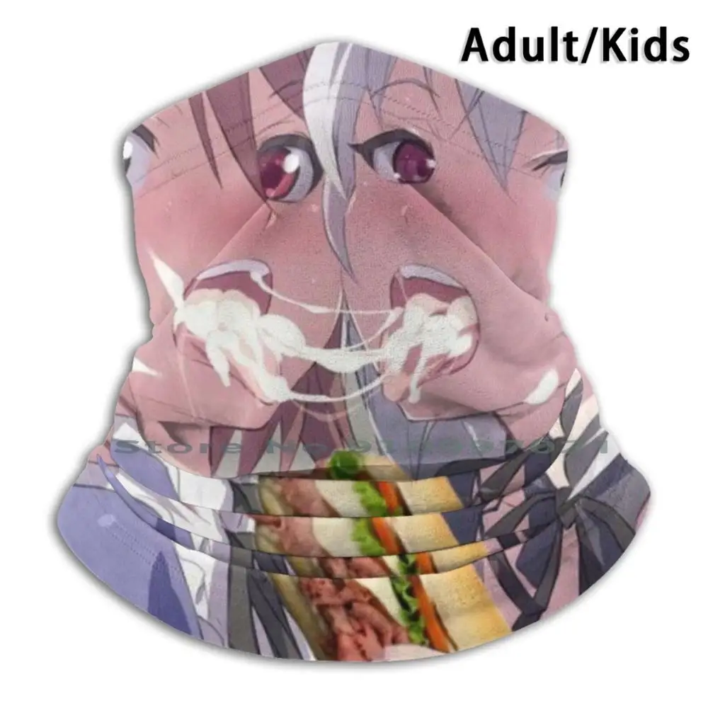 

Just Some Friends Eating A Subway Scarf Mask Neck Warmer Face Wraps Foulard Bandana Mascarillas Happy Subway Hentai Anime Tv