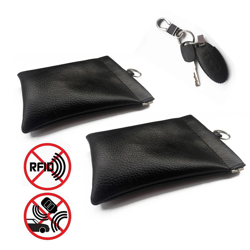 

Signal RFID Key Bag Blocking Shielding 12.5*9.5cm Accessories Car Cover