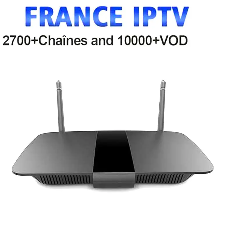 Android tv Box с дато 1 год IP tv Франция арабский Италия Испания Португалия 1 год IP tv Франция арабский Италия Испания Португалия - Цвет: US Plug  (with code)