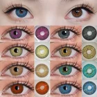 Био-эссенция 1 пара контактные линзы Нью-Йорк синие цветные для глаз коричневые линзы натуральные контактные линзы для Глаз Модные линзы