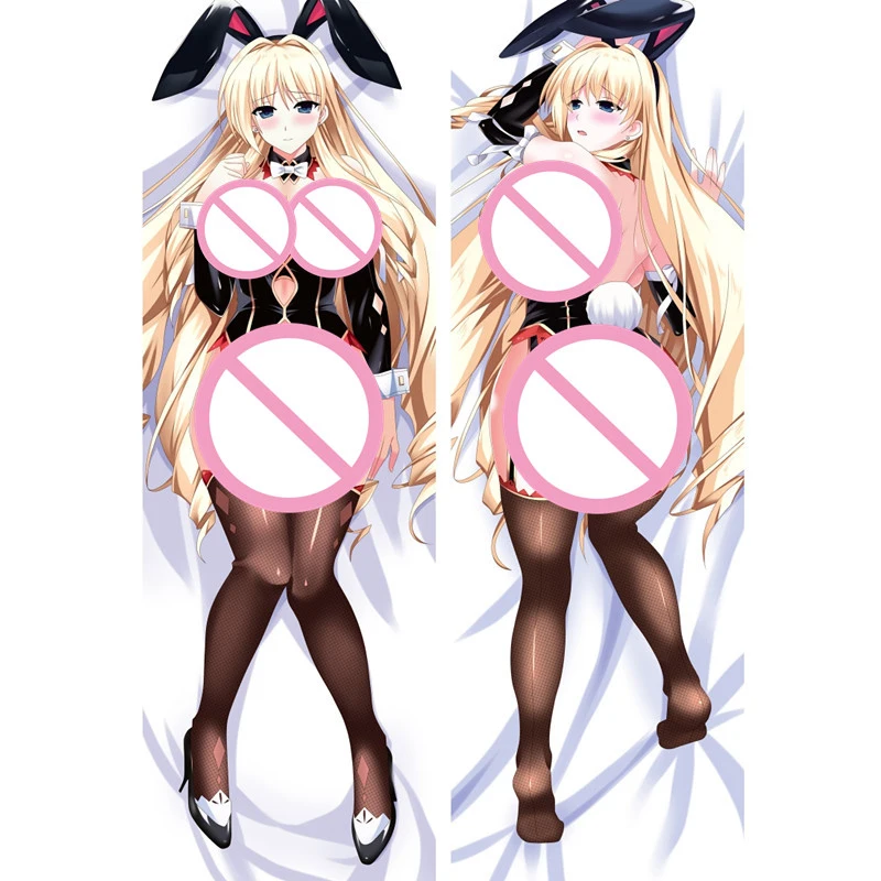 

Galgame Unionism Quartet sexy Silveria Leodiehl Toujou Amane & Arcelias Pendragon Dakimakura Pillow Cover Body Pillowcase