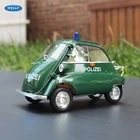 WELLY 1:18 BMW Isetta с принтом в виде зеленой машинки, брелок для автомобильных ключей, имитационная модель автомобиля украшение для дома подарок игрушка Литье под давлением модель игрушка для мальчиков