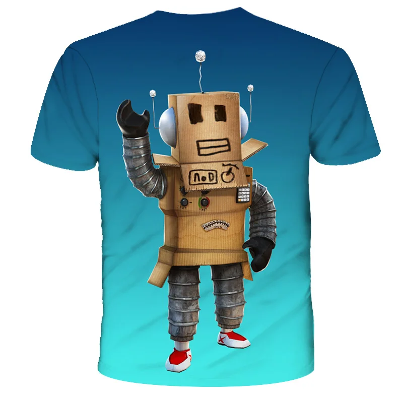 

Los nuevos nios Robloxing Cosplay camiseta jersey de moda de ocio Tops de nios nias regalo de Navidad 2021 ropa de verano par