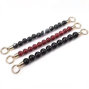 Роскошный короткий ремешок 30 см, ручка для сумки, акриловый ремешок, запасные части для аксессуаров, красный брендовый дизайн STP159