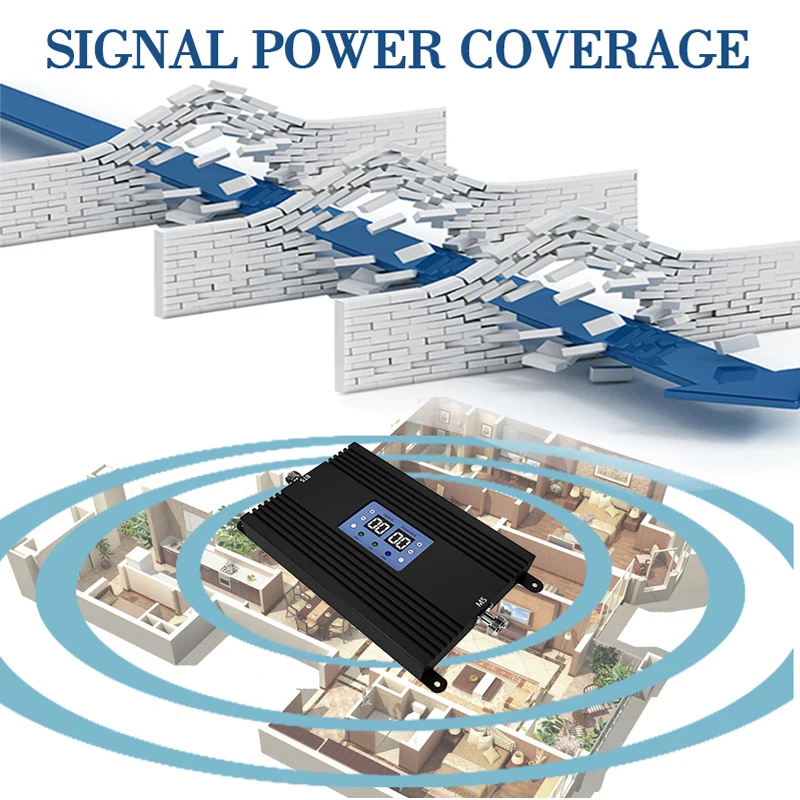 

85db Cellular Signal Booster 3G Signal 900 2100 GSM UMTS Amplifier Full Signal Dual Band Repeater GSM900 WCDMA 3G 2G Booster #15