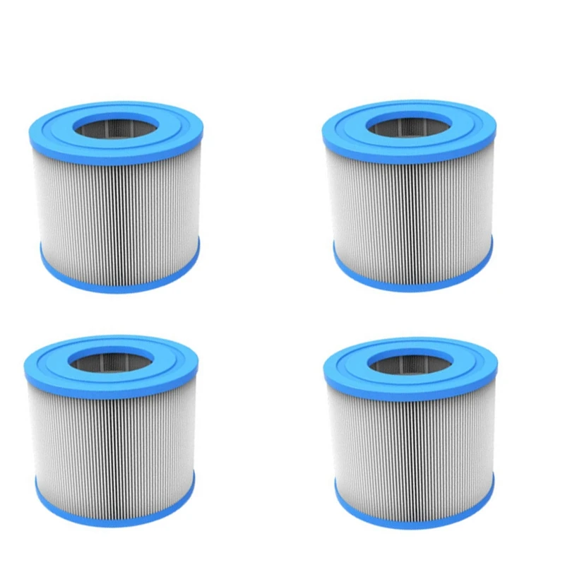 

4-Piece Swimming Pool Filter Elements, Suitable for Waves Series Filters, Easy to Clean