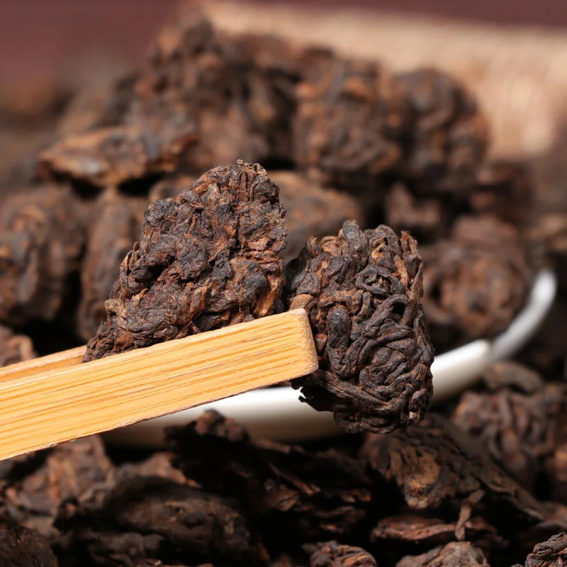 Натуральный черный спелый чай Yunnan Menghai премиум класса Pu erh Lao Cha Tou|Другие стаканы| |