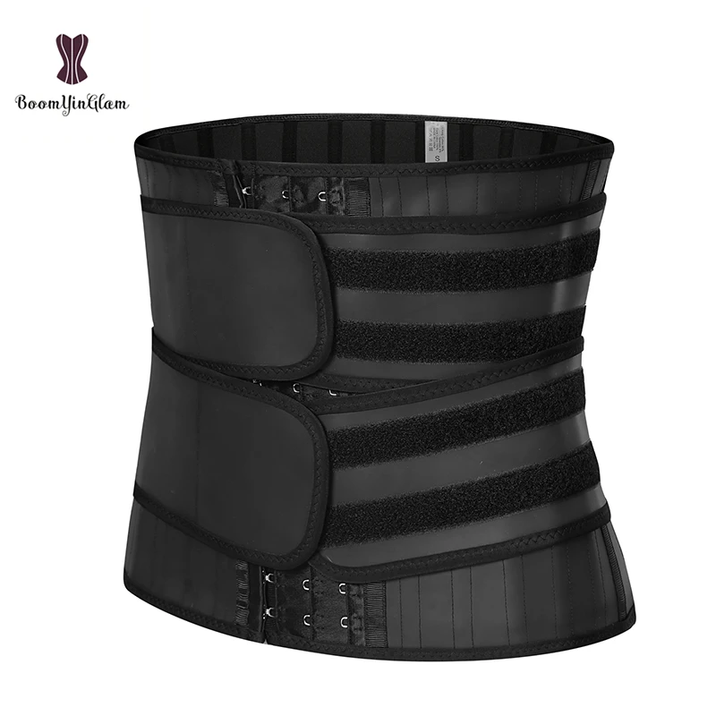 Non-Detachable 3 Hooks 25 Robs Girdle Belts Slimming Corset Women Double Strap Belt Waist Trainer With Modeling Strap