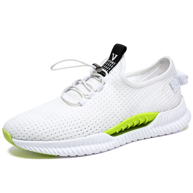 

Мужские сетчатые кроссовки, черные дышащие кроссовки, повседневная обувь для прогулок, весна-лето 2020