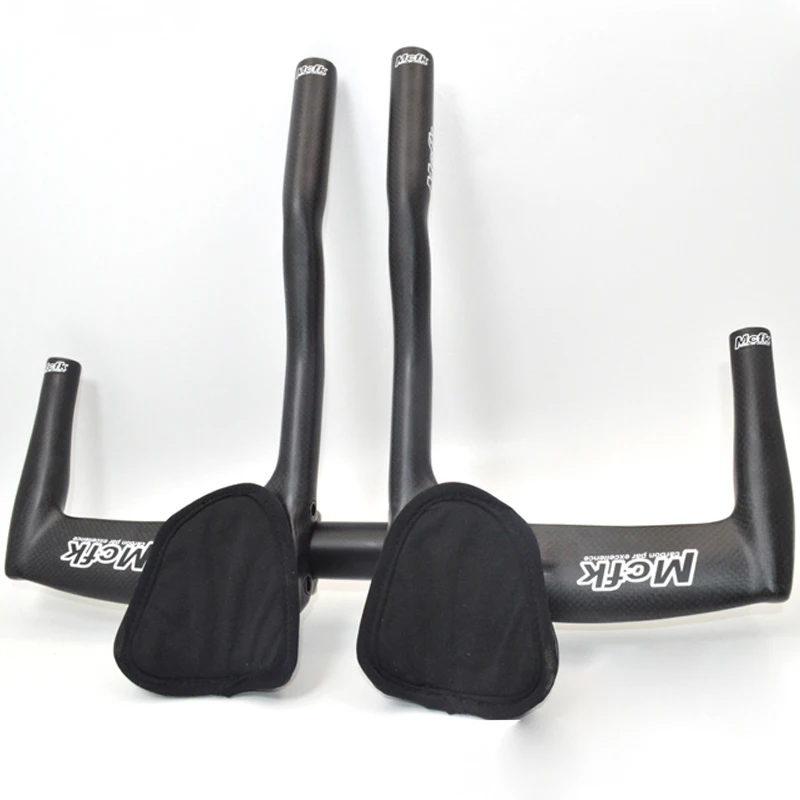 MCFK TT Style Road Bike Carbon Handlebar Triathlon Trial Bicycle Rest Width 400/420 / 440mm |