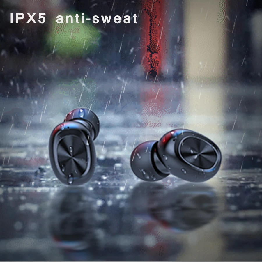 B5 TWS 5,0 Bluetooth Беспроводные наушники с сенсорным управлением 6D стерео наушники бас гарнитура с микрофоном зарядная коробка