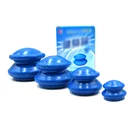 Набор банок для массажа, набор из 4 резиновых вакуумных чашек для массажа тела, китайская медицина