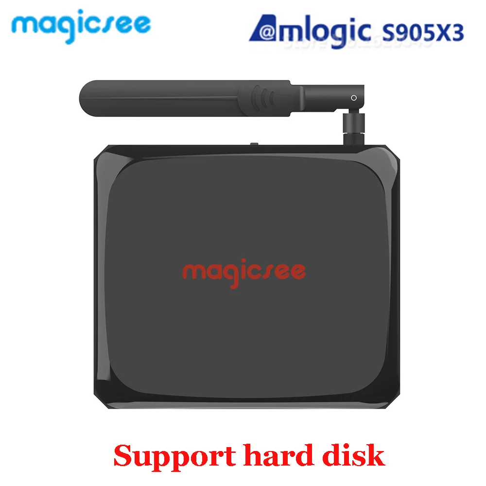 Magicsee N5 Plus Android 9 0 Amlogic S905x3 Smart Tv Box 4 Гб Оперативная память 64 Встроенная 2 4G + 5G Wi-Fi BT4.1