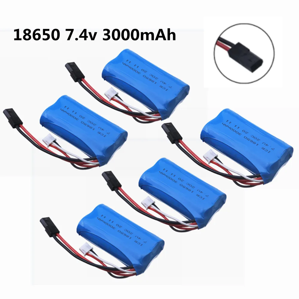 2s 7,4 v 18650 3000mAh lipo батарея для MJX T40 T40C F39 F49 T39 Syma 822 RC вертолет Дрон часть для BG1518 BG1513 BG1515