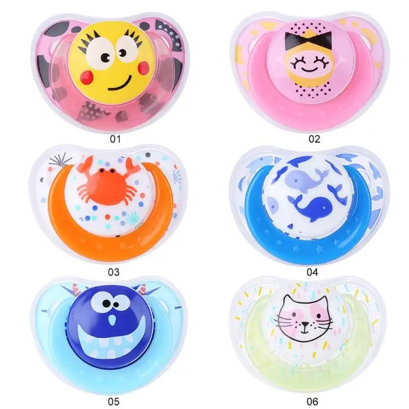 Детские пустышки безопасные силиконовые Новорожденные соски с Пылезащитная
