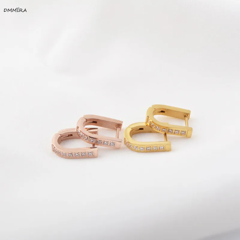 Модные женские очаровательные круглые серьги кольца цветные золотые розовые