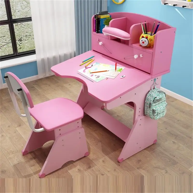 Estudio Tavolo Bambini и стул Mesa De Estudo Escritorio Infantil стол регулируемый бюро Enfant Kinder учебный для