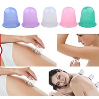 50 hot sale 1 pc anti cellulite vacuum silicone vacuum cans suction cups massage facial body therapy massages health