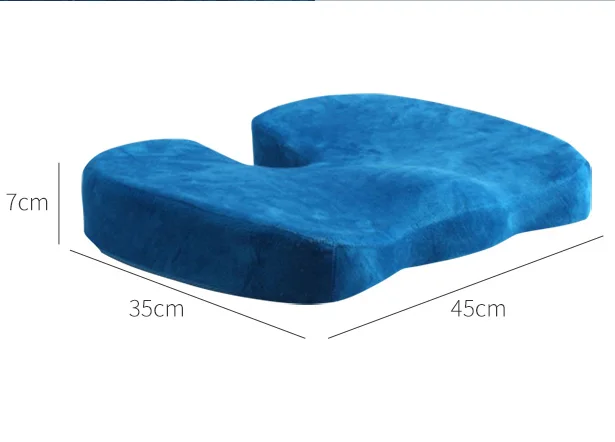 memory foam seat cushion pillow for sitting comfort seat cushion for office computer chair car wheelchair improves posture free global shipping