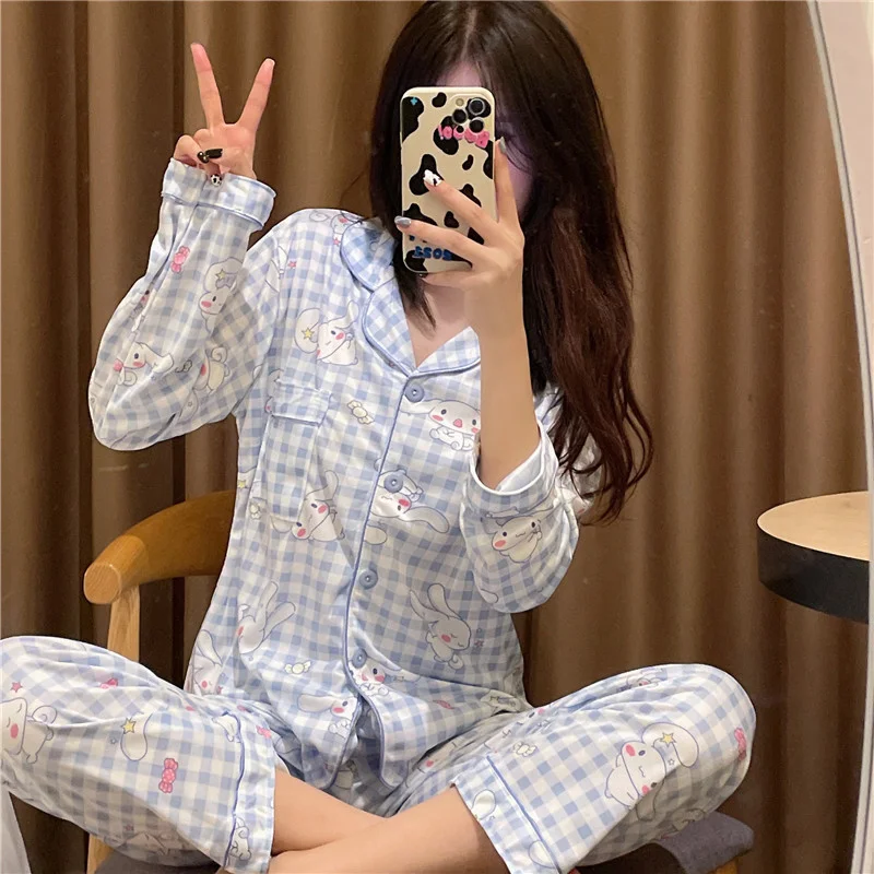 

Пижама женская из двух предметов, в Корейском стиле, 2021