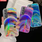 Радужный чехол для Samsung Galaxy S21 Ultra S21 Plus S21 + зеркальная задняя крышка из ТПУ для Galaxy S20 FE S20 Plus Ultra, чехлы для телефонов