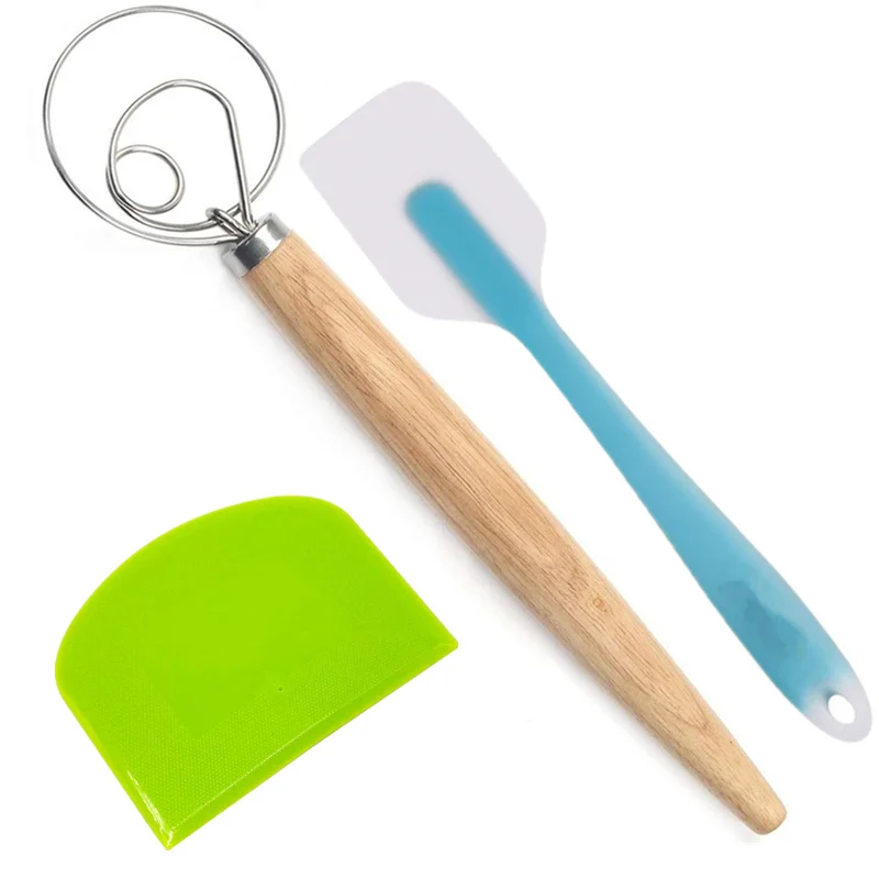 3 шт. венчик для теста набор выпечки торта пиццы хлеба блендер силиконовый