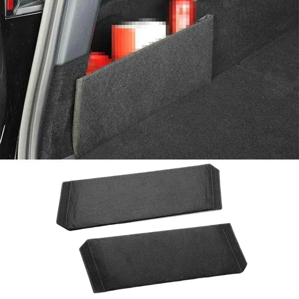 

Black Shelf Baffle Both Side Partition Parts Storage Box 2 Pcs Accessories