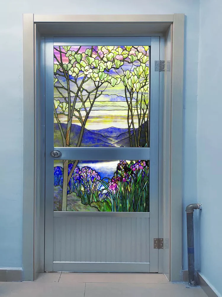 Европейская церковь Мозаика Искусство стекло пленка витражное окно