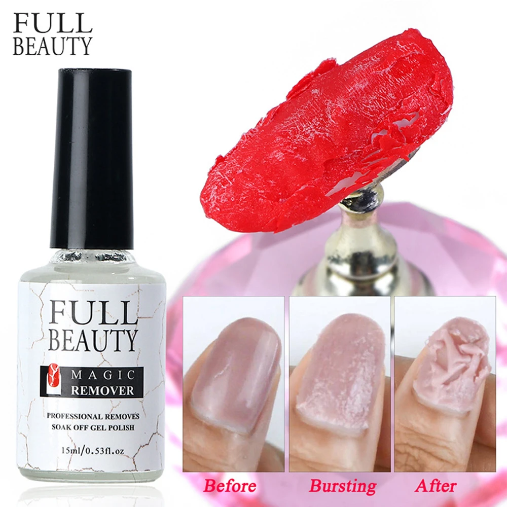 1 шт. лак для ногтей Гель грунтовка взрыв жидкость снятия био Гели Soak Off