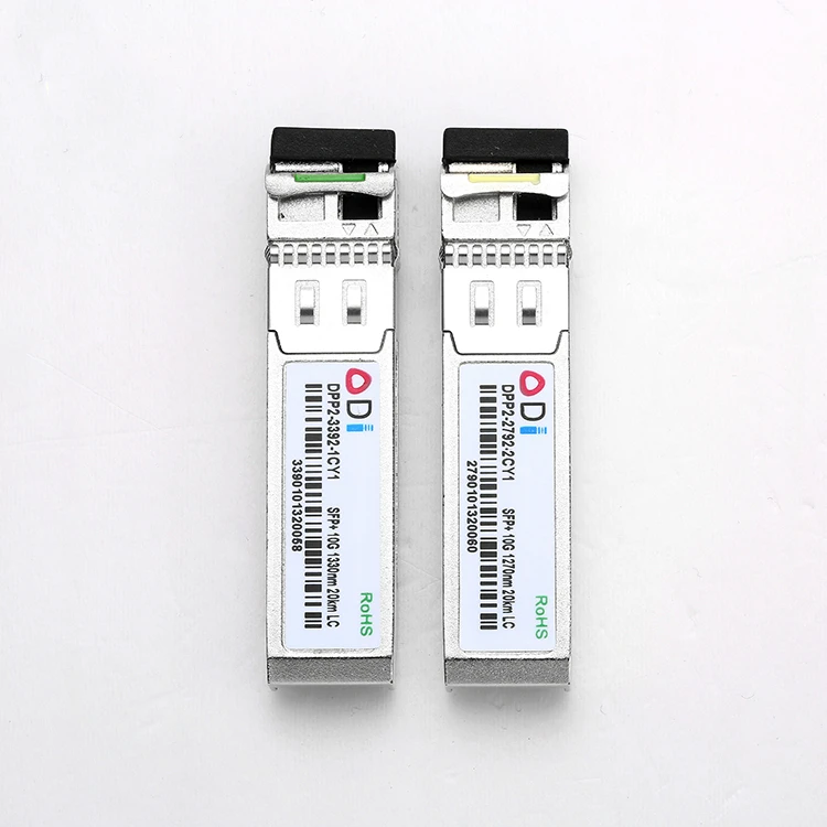 DPP2-3392-2CY1 SFP 10G нм/Нм волоконно-оптический приемопередатчик 20 км bidi sfp модуль |