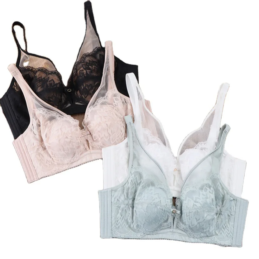 Новое нижнее белье для шоу женщины супер тонкий большой бюст маленький губка