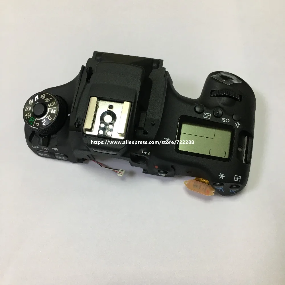 Запасные части для Canon EOS 760D Rebel T6s верхняя крышка чехол Ass'y с ЖК-дисплеем кнопка