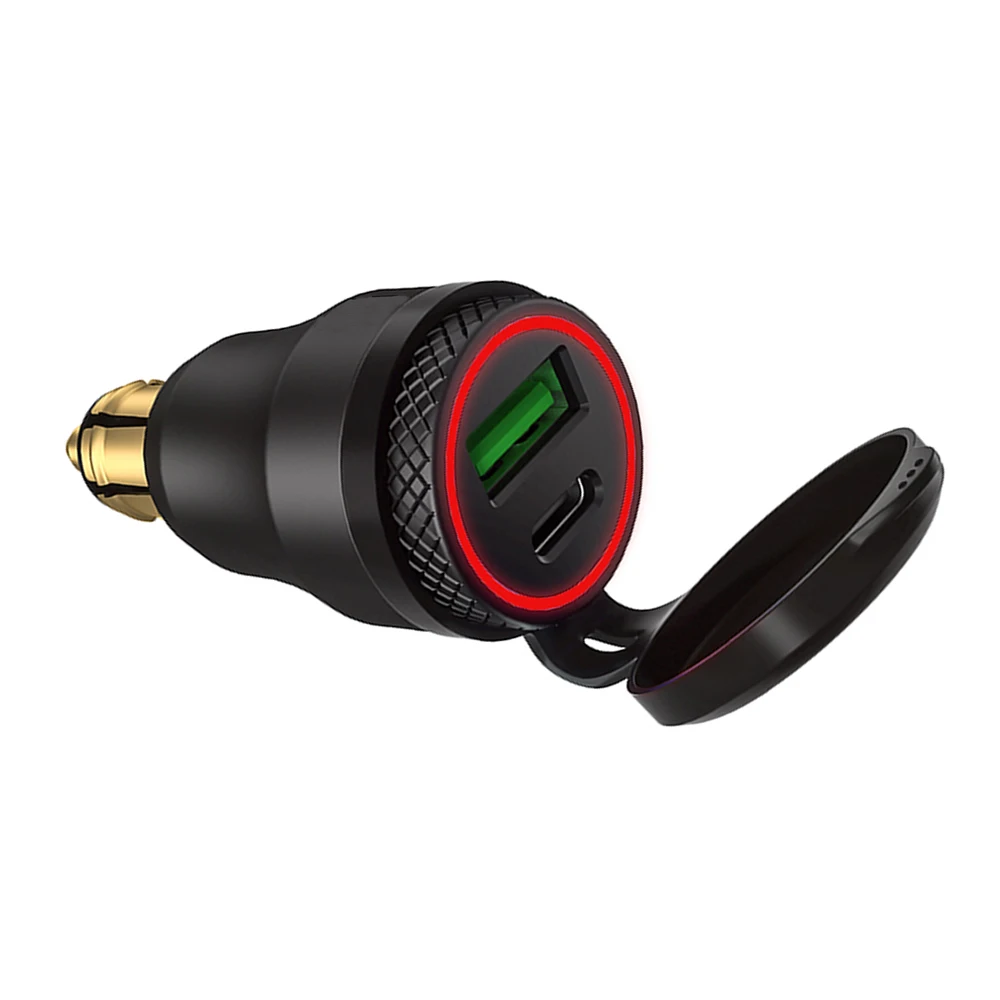 Зарядное устройство USB Type C с алюминиевым корпусом 30 Вт